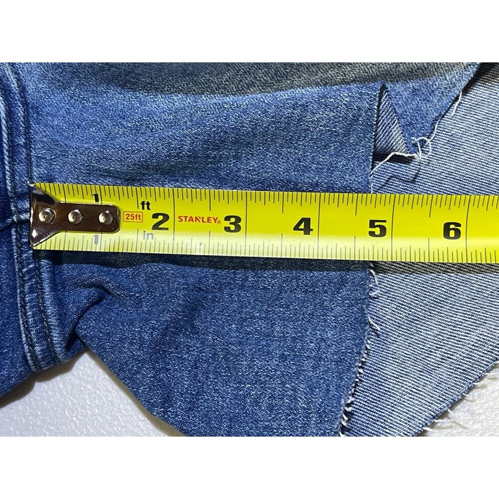 Vervet Blue Womens  Size 16W Cortney Stretch Mom Shorts - Picture 6 of 9